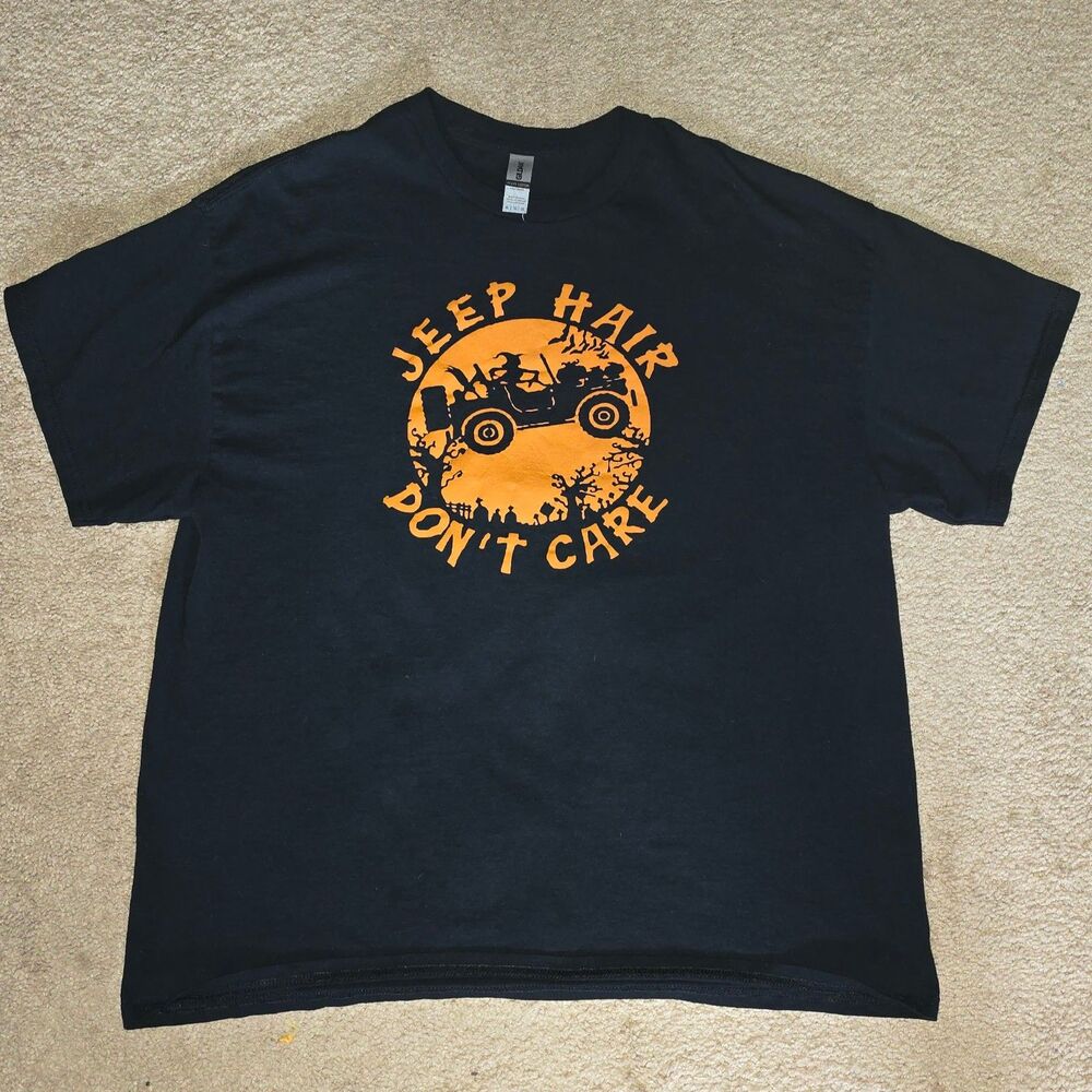 Jeep Hair Don't Care Witch T-shirt XL